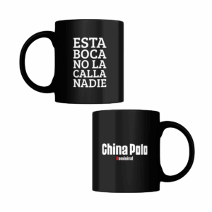Taza "Esta Boca no la calla nadie" - v2 - Negro