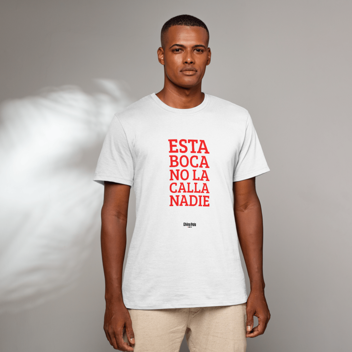 Polo hombre "Esta boca no la Calla Nadie" - Imagen 2