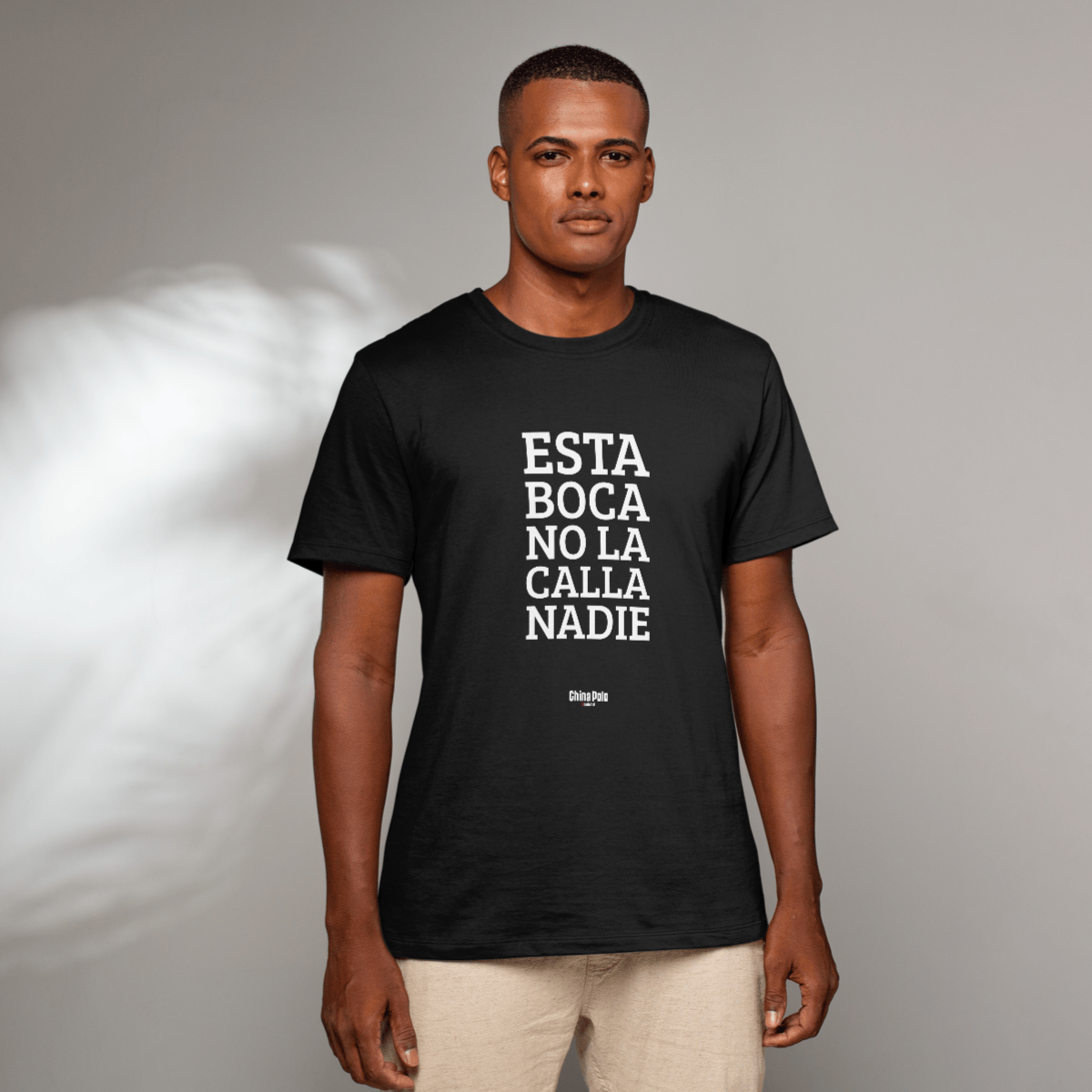 Polo hombre "Esta boca no la Calla Nadie" - Imagen 3