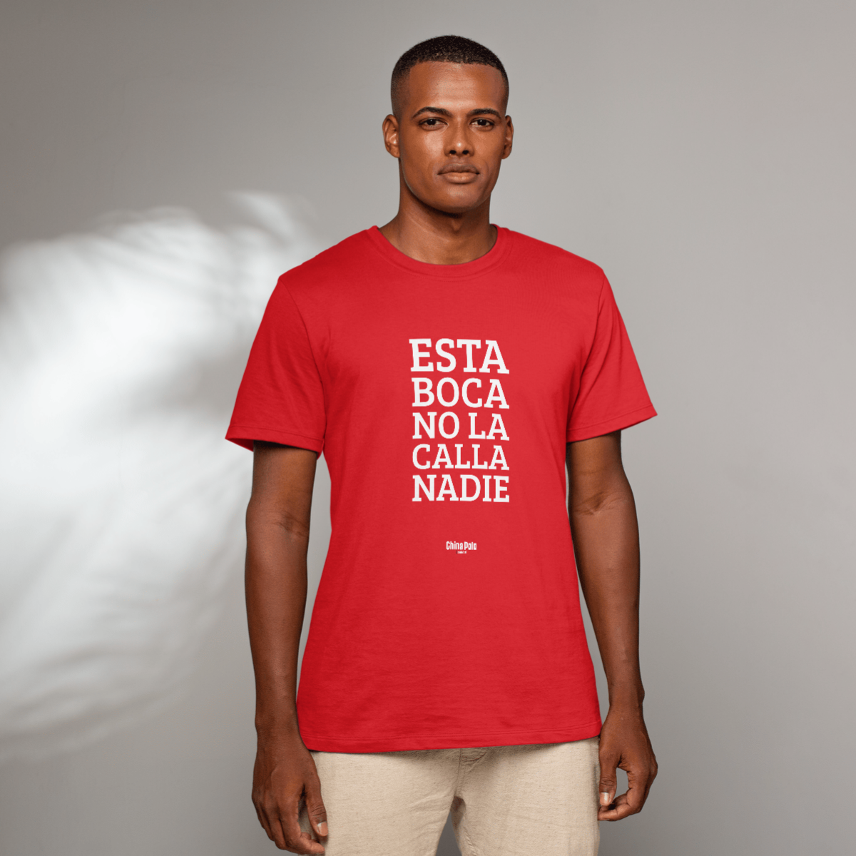 Polo hombre "Esta boca no la Calla Nadie" - Imagen 4