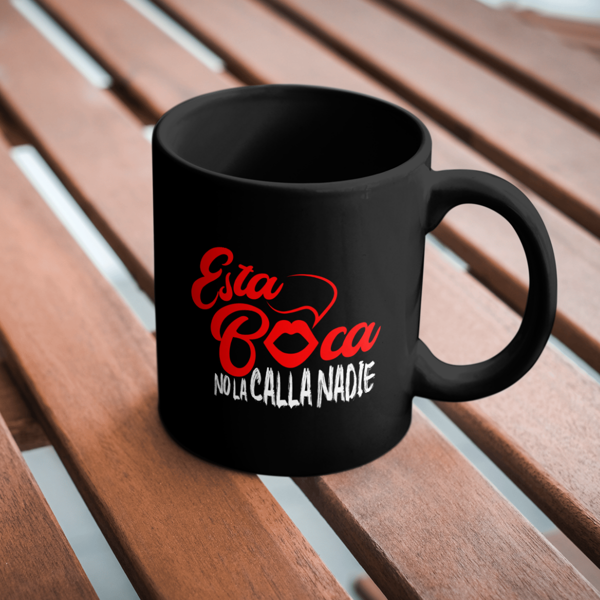 Taza "Esta Boca no la calla nadie" - Imagen 3